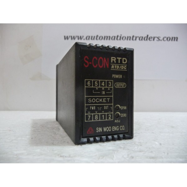 Isolated Signal Converter, S-CON RTD (ISO), Sin Wo Eng  (14 Days Warrenty on Entire Stock)